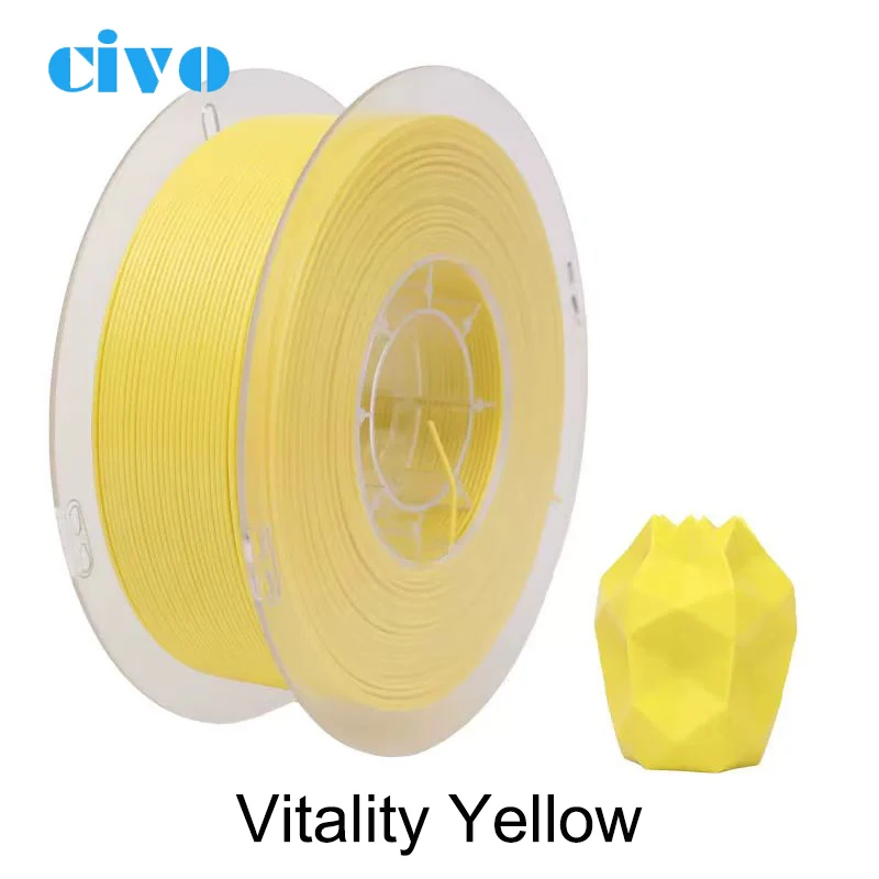 Civo PETG 3D Printing Filament 1.75mm 1kg Neat Winding Weatherproof Waterproof Shock Resistant Easy to Print for FDM printers