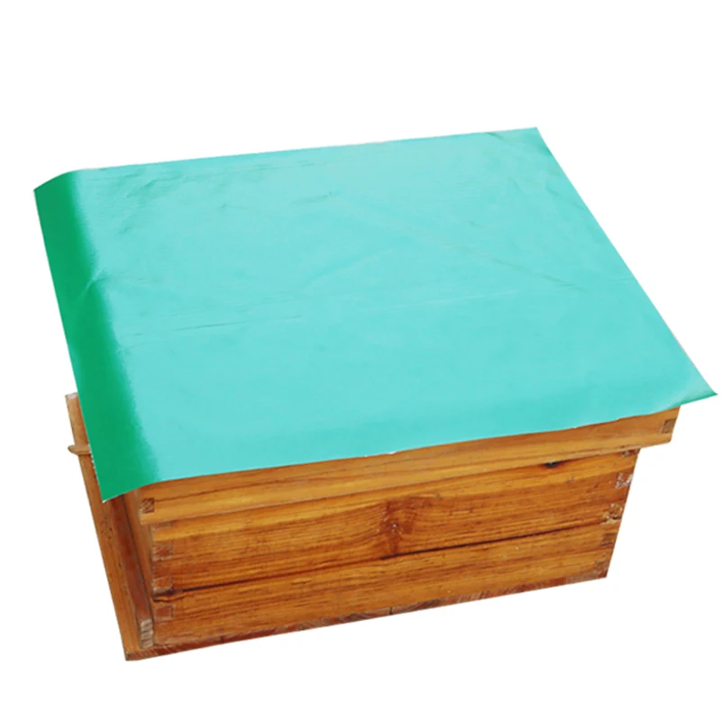 

Honeycomb waterproof Warm cloth special PVC Protective box cover moisture-proof and sunscreen beekeep 50X60CM NO.TXF-1096