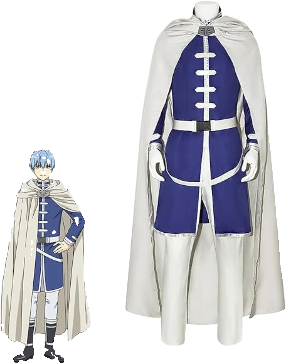 

Cosplay Costume for Men as Valkei Hero ermie And Himmel Magic Elf from Anime Original Cus Made Set Suitable for Ages 4+
