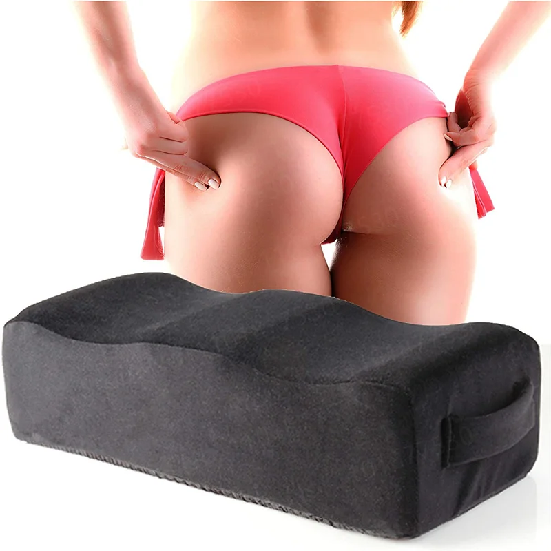 Sponge Memory Foam Buttock Cushion BBL Pillow Seat After Surgery Brazilian Butt Lift Pillow for Hemorrhoids Surgery Recover