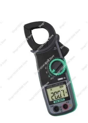 

Digital AC/DC Clamp Meter with High Precision for Electricians, Multi-Functional Current Clamp Meter KEW 2007R