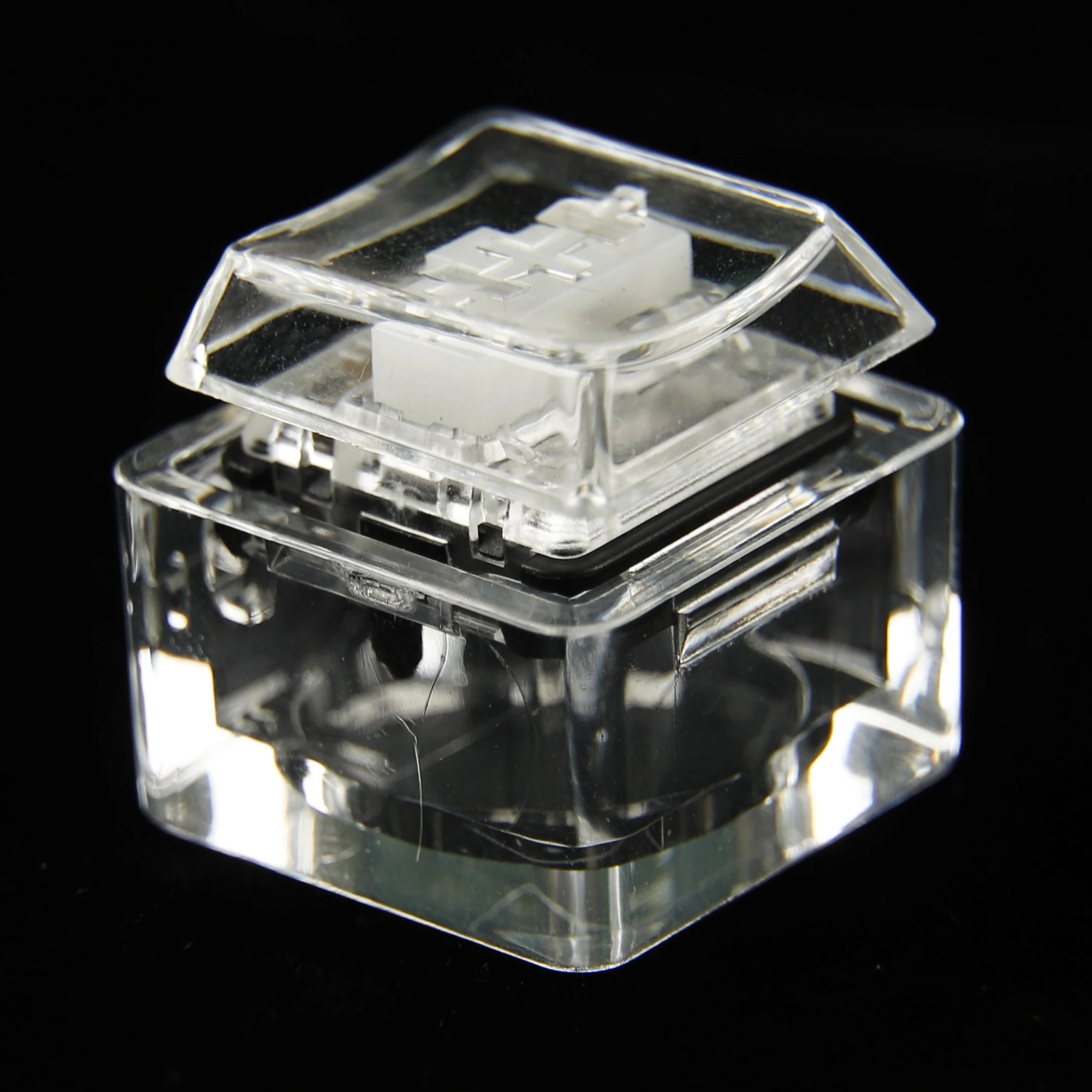 Kailh Choc Low Profile Keycaps for 1350 Chocolate Switch Translucent White Black Mechanical Key Cap