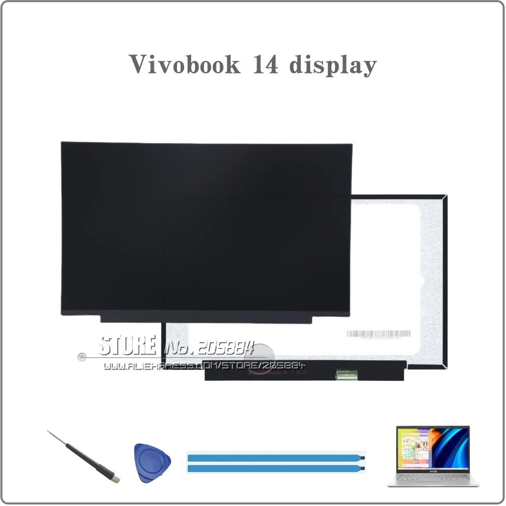 

For ASUS VivoBook 14 X1400EA X1404VA X1404ZA X1402ZA 14" FHD laptop LCD screen