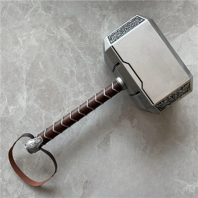 Marvel The Avengers movie peripherals: Mjolnir models, creative personality, handsome figures, decorative ornaments, boy gifts