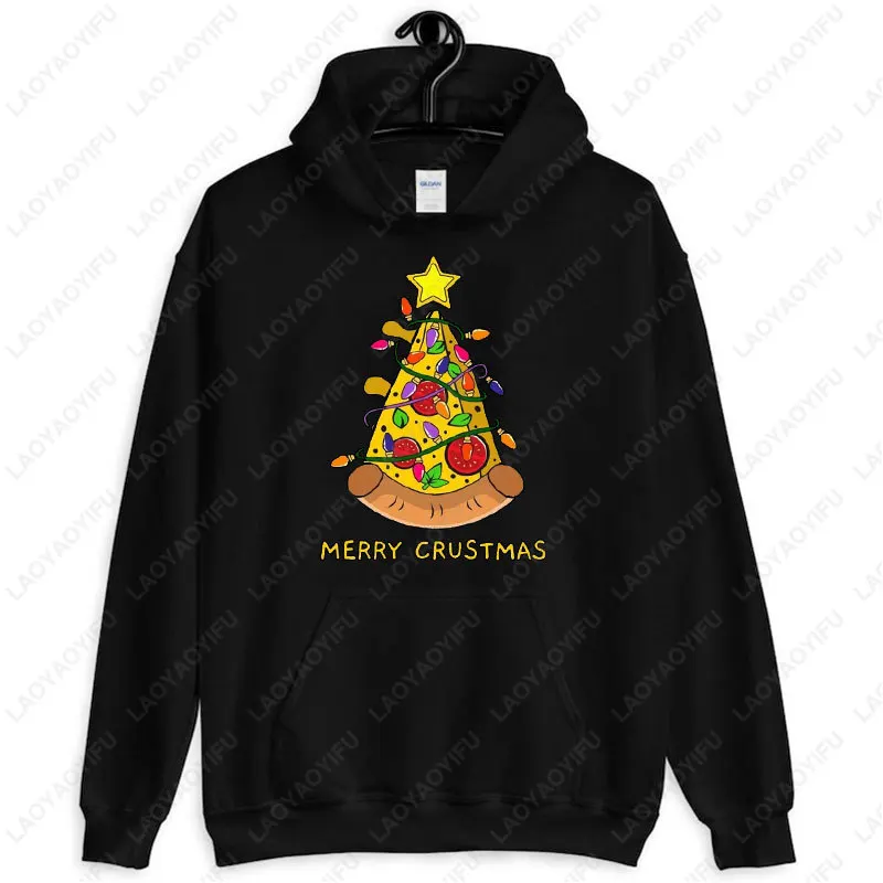 Pizza-Christmas-Tree-Sweatshirt-Fun-Christmas-Gift-Pizza-Slice-Hoodies-Merry-Crust-Mas-Gift-Unisex-Pizza-Lover-Xmas-Hoodie-Tops