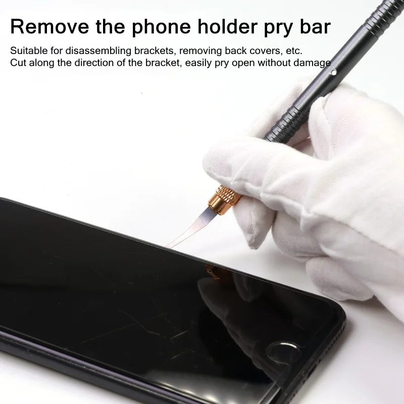TE-157 Steel Brush Glue Removal Knife Glue Removal IC Pad CPU Clean Brush Steel Brush Glue Remover Knife Repair Tool