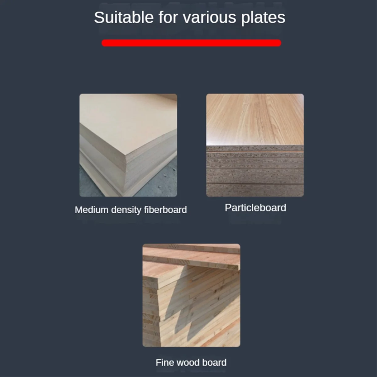 Milling Groove Bracket Woodworking Router Circle Jig for Trimming Machine Carpentry Circle Cutting Guide Board Tools-A