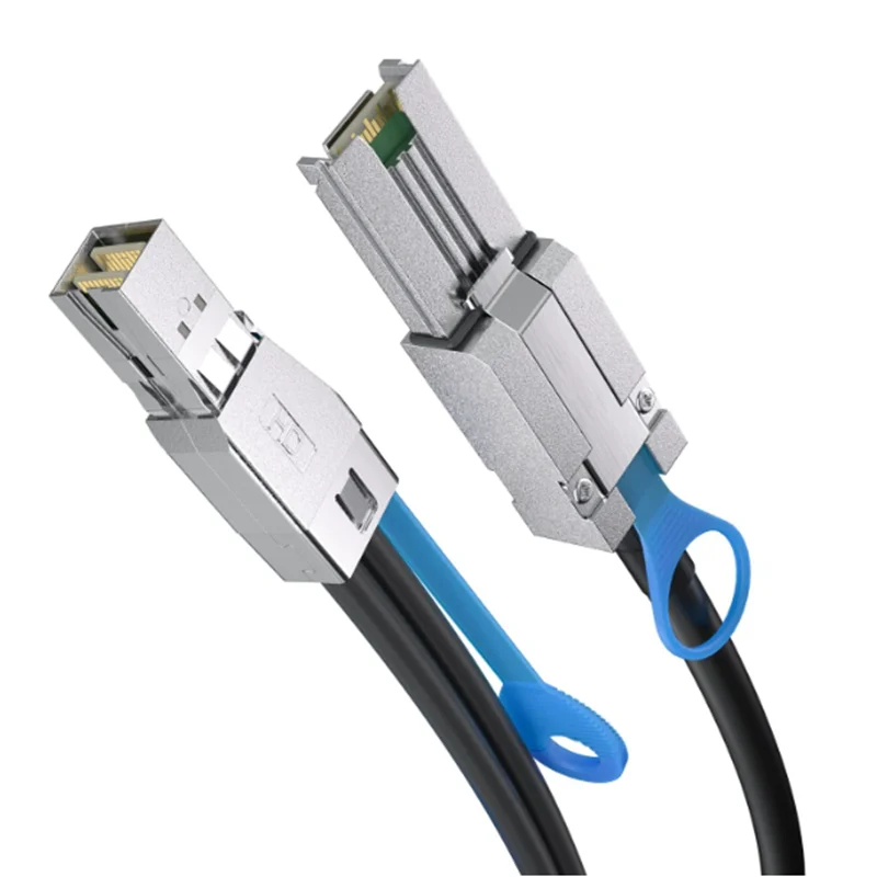 

Кабель SFF-8644 — SFF-8088, внешний гибридный кабель HD Mini SAS 6 Гбит/с, 100 Ом, прикрепленный SCSI для Raid Systems, DataCentre..
