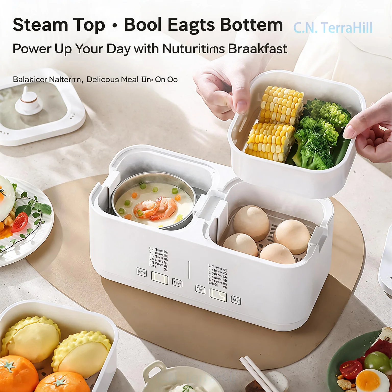 เครื่องนึ่งไข่สำหรับครัวในบ้าน - Baby Food Maker บทวิจารณ์และราคา