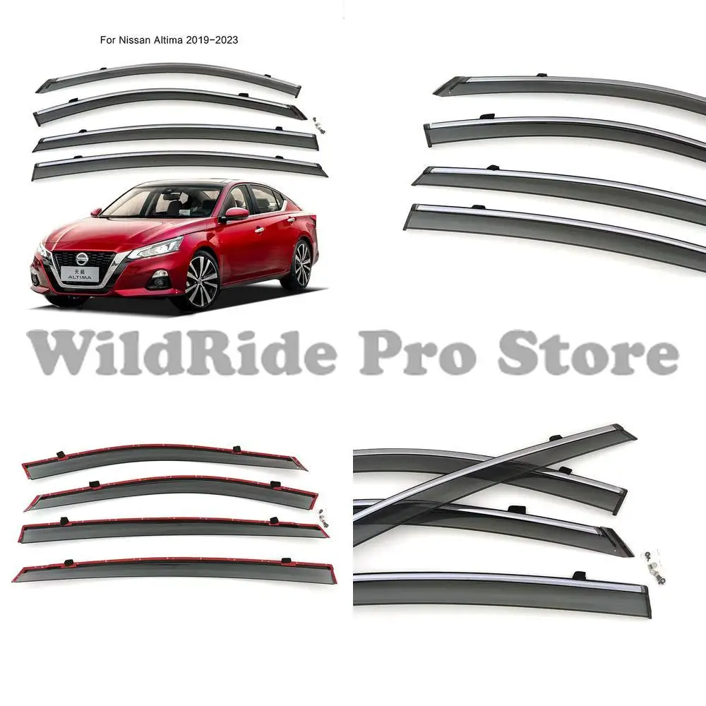 

1 set Universal For Nissan 2019-2023 Altima Teana Window Visor Rain Guard Car Window Deflector