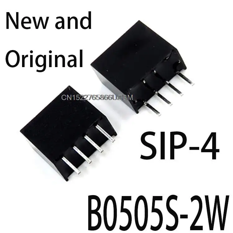 2 PZ Nuovo e Originale SIP-4 DC-DC B0505S 2 W SIP-4 B0505S-2WR2 B0505S-2W