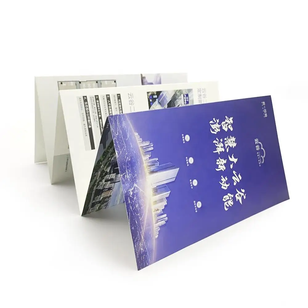 High Quality Magazine Custom Book Catalog Booklet Brochure Company Flyers Printing Offset Printing