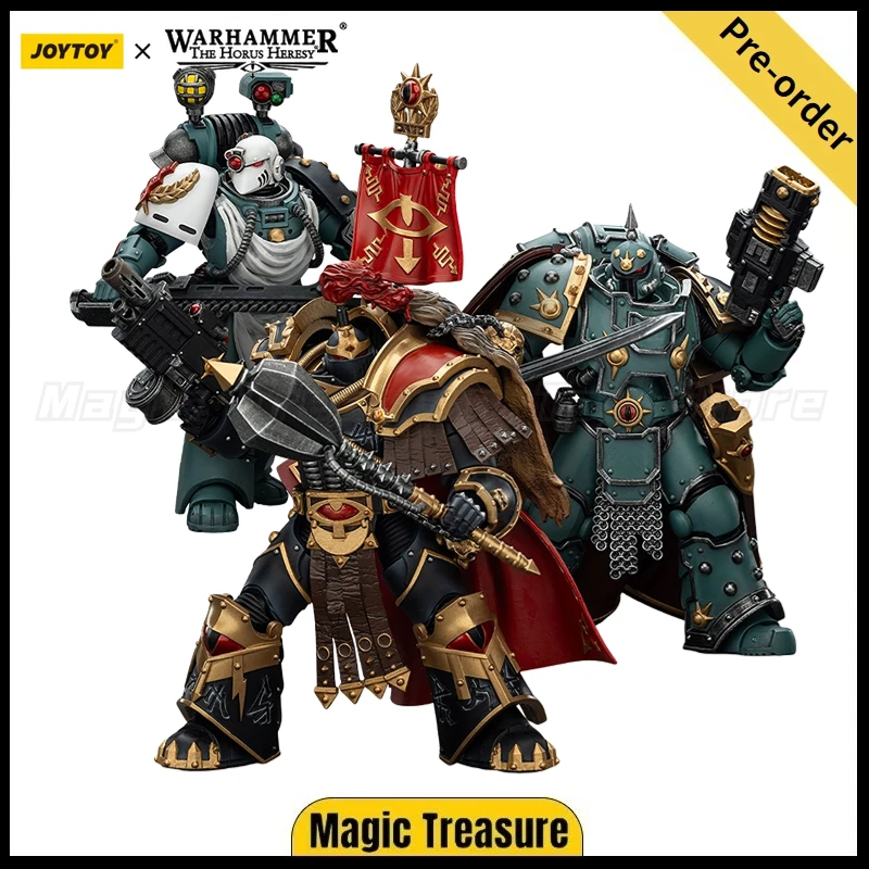 

【Предпродажа】JOYTOY 1/18 Фигурка Warhammer 40K Sonsof Horus Legion Apothecary Championship Cataphractii Praetor Toys