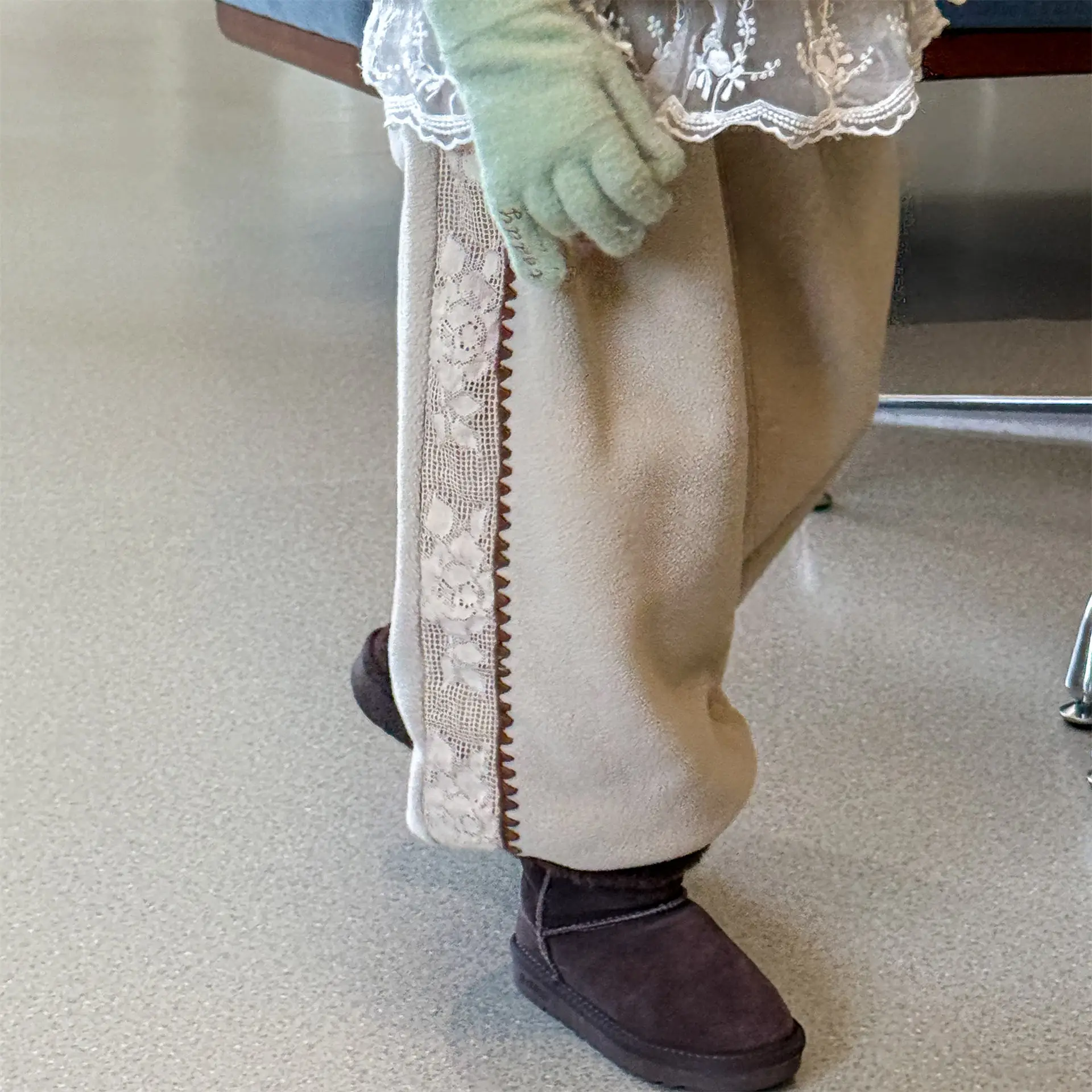 

2025 Autumn and Winter Clothing New Children Clothing Korean Winter Fleece Sport Pants Girls and Boys Casual Pants