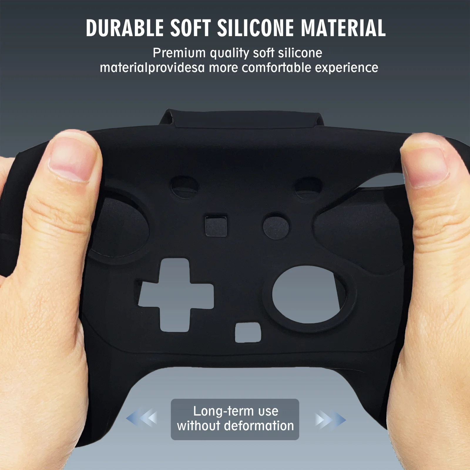 

For Switch2 pro Controller Silicone Protective Case Anti-Slip Shock-Resistant Game Controller Accessory for Enhanced Protection