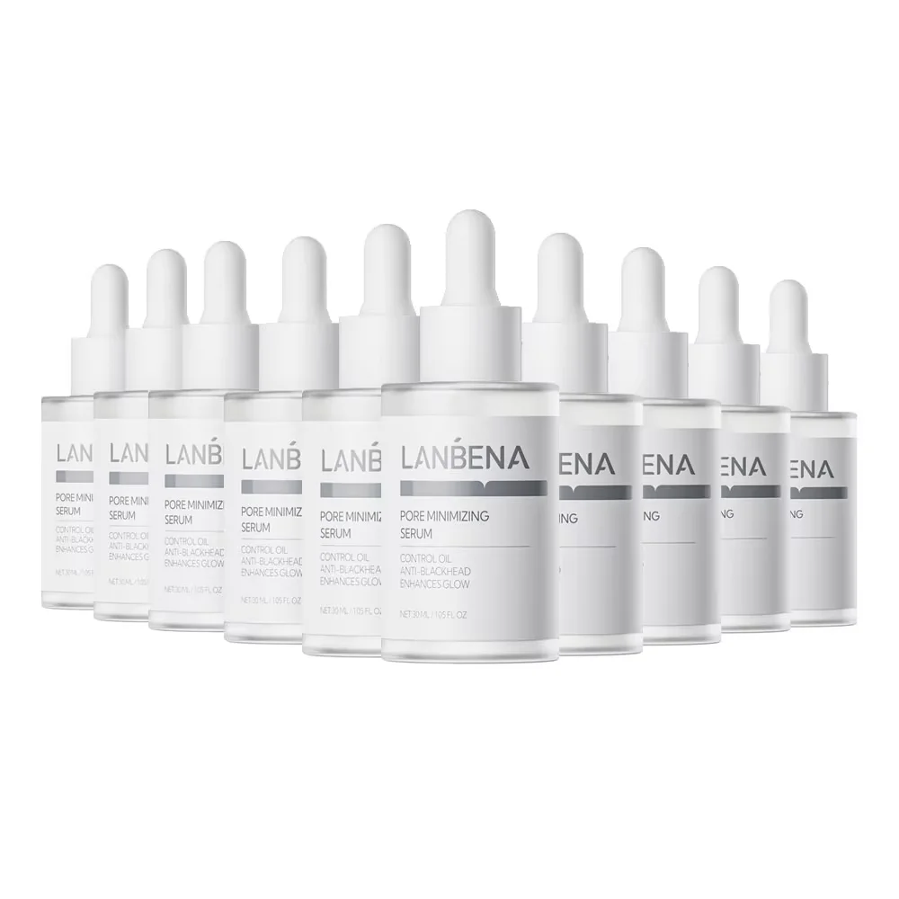 LANBENA Salicylsäure-Serum, Reguliert Öl und Wasser, Feuchtigkeitsspendend, 30ML 10 Stück – Detail 4