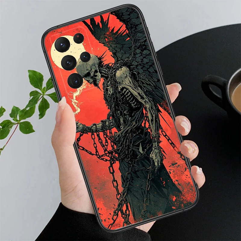 

Skeleton Art Phone Case For Samsung A55 A16 A56 A36 A35 A15 A53 A54 A33 A34 A25 A05S A52 A52S A14 A26 A71