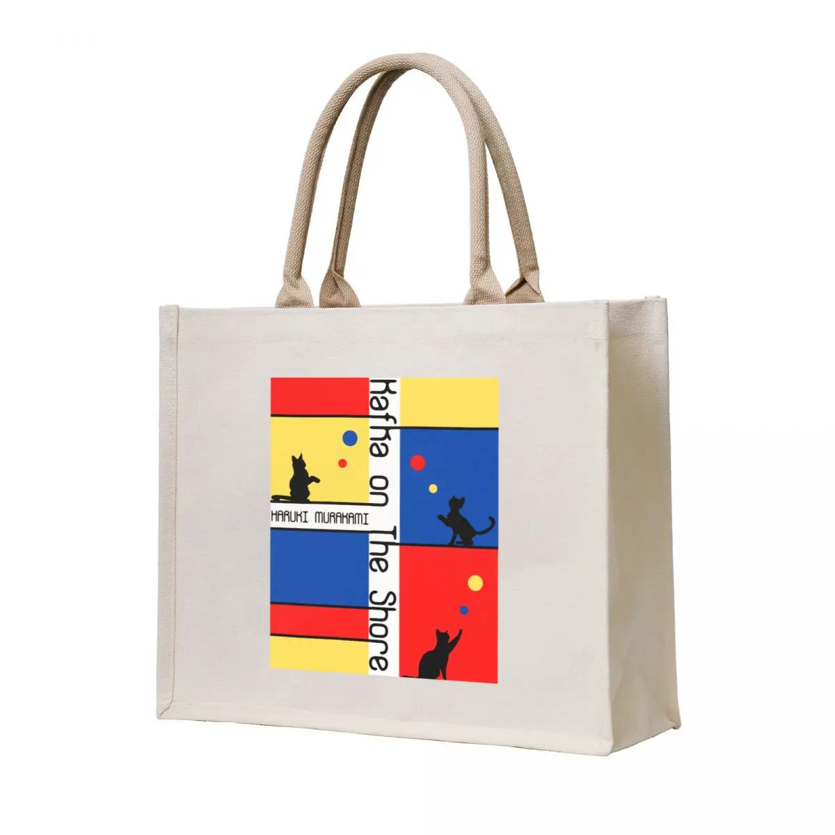 Haruki Murakami Kafka на берегу в Bauhaus Tote Bag, холщовая сумка для рук, женские сумки для покупок, роскошные женские сумки