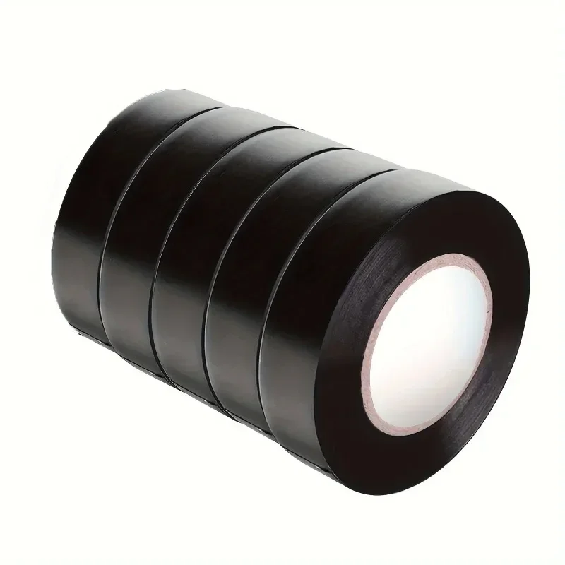Cinta aislante de pvc, cinta eléctrica ignífuga, resistente a la tensión, de alta viscosidad y impermeable