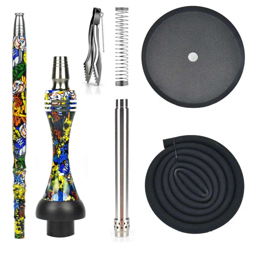 Shisha Hookah Set without Glass base Chicha Narguile Water Pipe Smoking Accessories no Glass Base