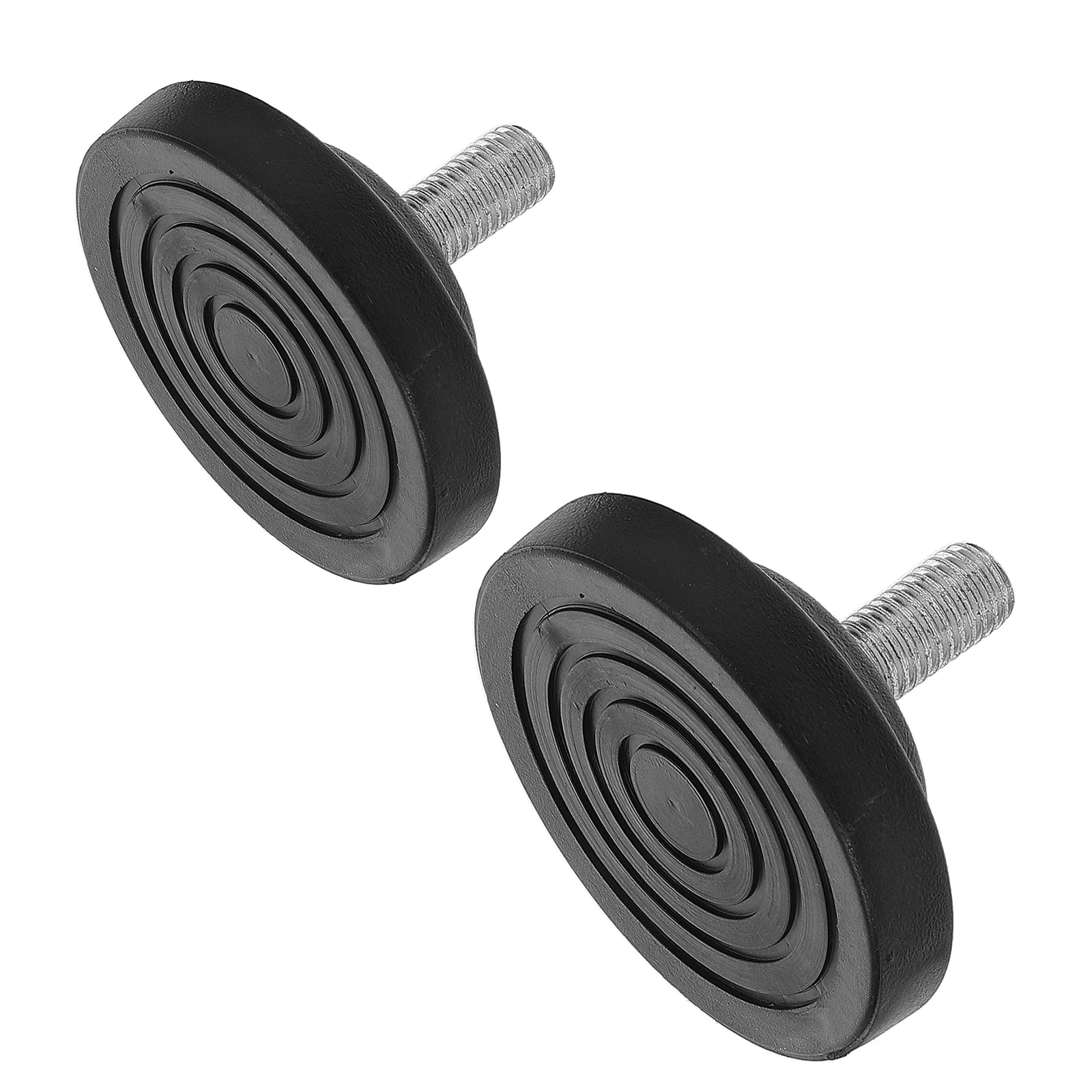 

2pcs Anti-Slip Support Pads Adjustable niture Leg Levelers Cabinet Leveling Feet Screw-On For Chairs Tables Exercise Bikes