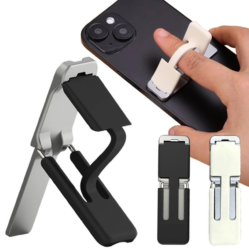 

Многофункциональный портативный держатель для мобильного телефона, кольцо на палец, складной кронштейн для телефона, настольная подставка для iPhone 16, Samsung Mi