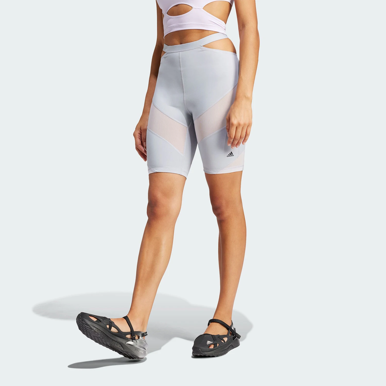 Adidas genuine cooperation series women's tight fitting sports casual shorts IU3066