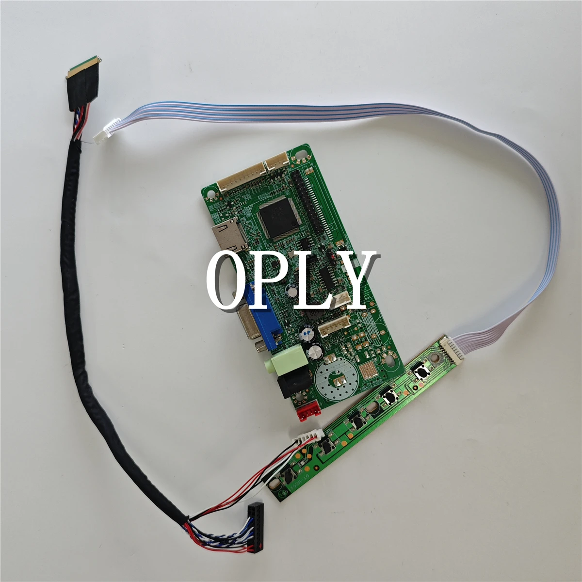 

58C Controller driver board for 14" LED HB140WX1 HB140WX1-400/500/503/600 1366X768 Panel HDMI-compatible VGA monitor DIY