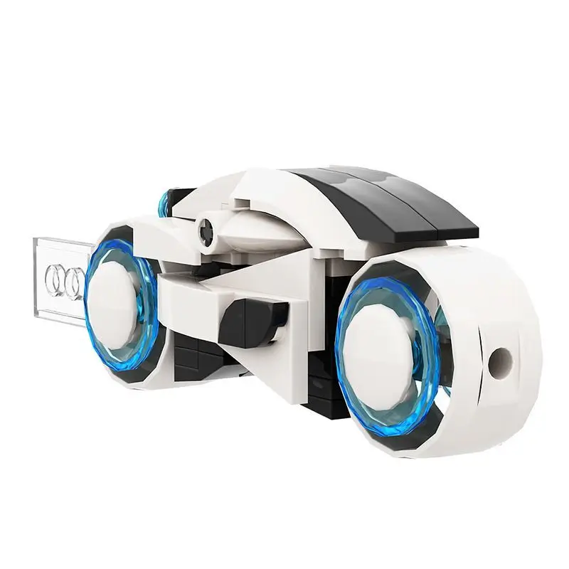 

Cyberpunk Style High-Speed Motorcycle Building Blocks，Kids Assembly Toy Desktop Decoration，Christmas Easter Festival Gift