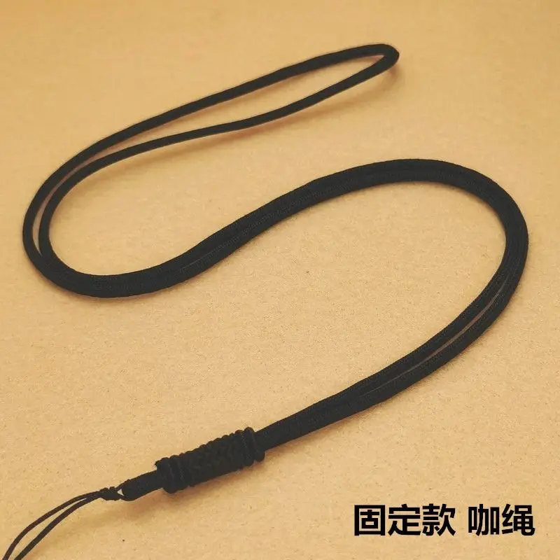 Hand-woven Pendant Lanyard Jade Pendant Jadeite Jade Pendant Necklace Rope Safety Buckle Men's and Women'stch