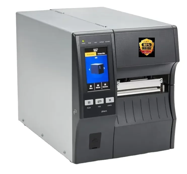 

Genuine Zebra ZT410 ZT411 RFID 4 inch Industrial Label Printer ZT400 Series 203dpi 300dpi 600dpi