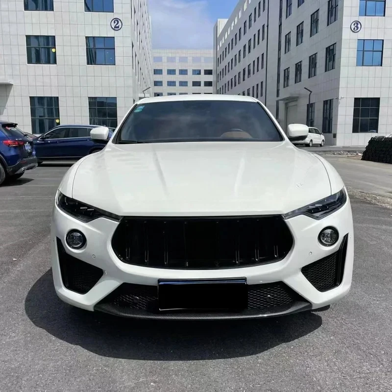 Trofeo Style Body Kit For Maserati LEVANTE M161 2014+ Exterior Aero Parts Front Rear Bumper Side Skirts Spoiler ABS Material