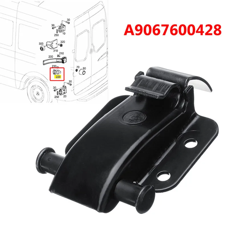 Rear Door Hinge Check Strap Bracket Locator 9067600428 For Mercedes Sprinter Volkswagen VW Crafter 30-35 2006-2012 2013 2014