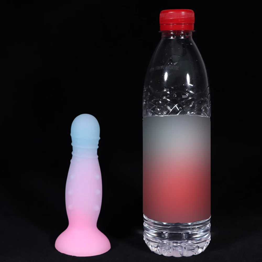 Realistic Dildo Powerful Suction Cup Small Bowling Silicone Dildo with Suction Pad  Anal Toys  Sex Toy  Adult Toys