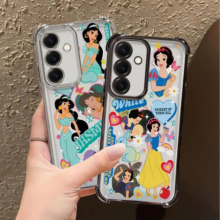 Phone Cover Case for Samsung Galaxy A52 A17 A15 A33 A35 A36 A26 A24 A21s A13 A16 A25 DisneyJasmine Snow White