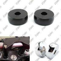 Motorcycle Handlebar Riser Spacer Kit 17MM For Harley Davidson Softail Breakout 2013-2023 For FXDL Dyna Lowrider 2006-2023