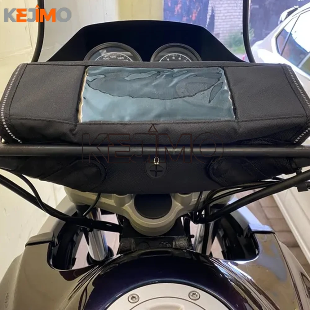 

DS 800 625 X Motorcycle Waterproof handlebar travel bag GPS Phone Navigation bag FOR VOGE DS800X DS 800X DS625X 2025 2026 2027
