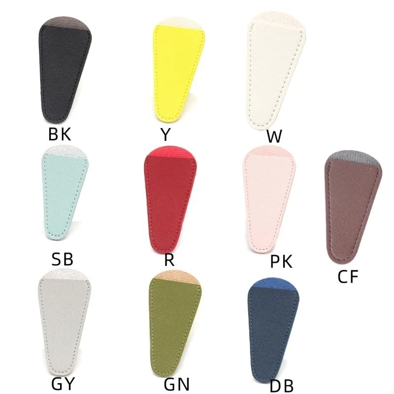 Bordado tesoura fios bordado Tampa protetora tesoura cor sólida Scissors Sleeve Small Thread Cutter Storage Y5GA