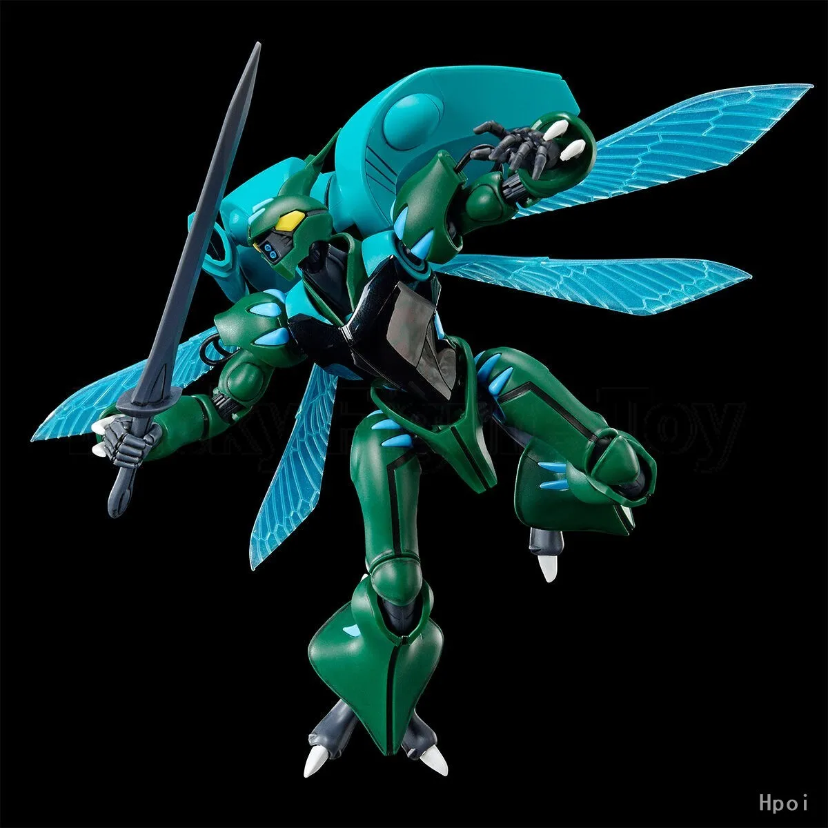 【오리지널】반다이 HG 홀리 워리어 던바인 아우라 배틀러 던바인 메카 조립형 1/72 액션 피규어 모델 장난감