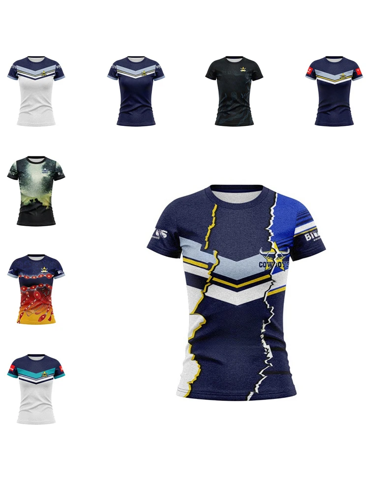 

2024 North Queensland Cowboys Home/Away jerseys/Legions/Training jerseys/Splicing - Provides high-quality rugby jerseys