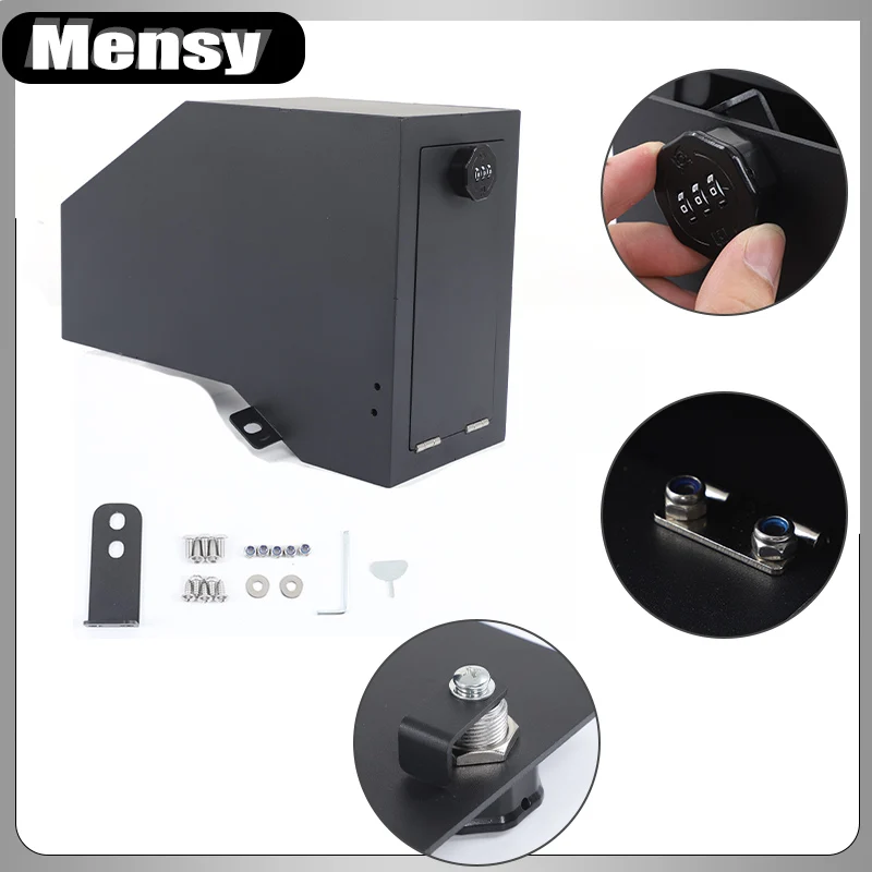 Car Trunk right side Password Safe Accessories For Land Rover Defender 90 110 130 2004-2018 Privacy Protection Tidying Security