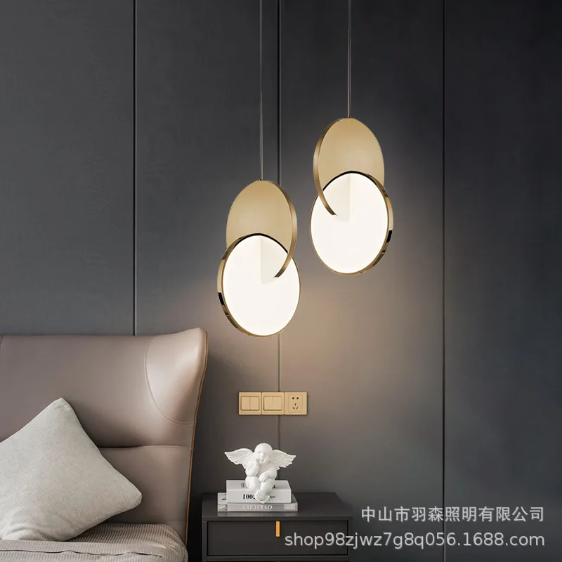 

Small chandelier simple light luxury designer model room lamp bedside restaurant bar chandelier