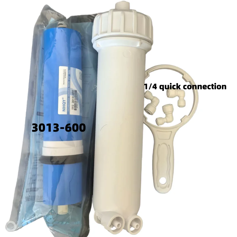 600-gpd-1-4-quick-connection-water-filter-housing-3013-600g-ro-membrane-reverse-osmosis-water-purifier-kit