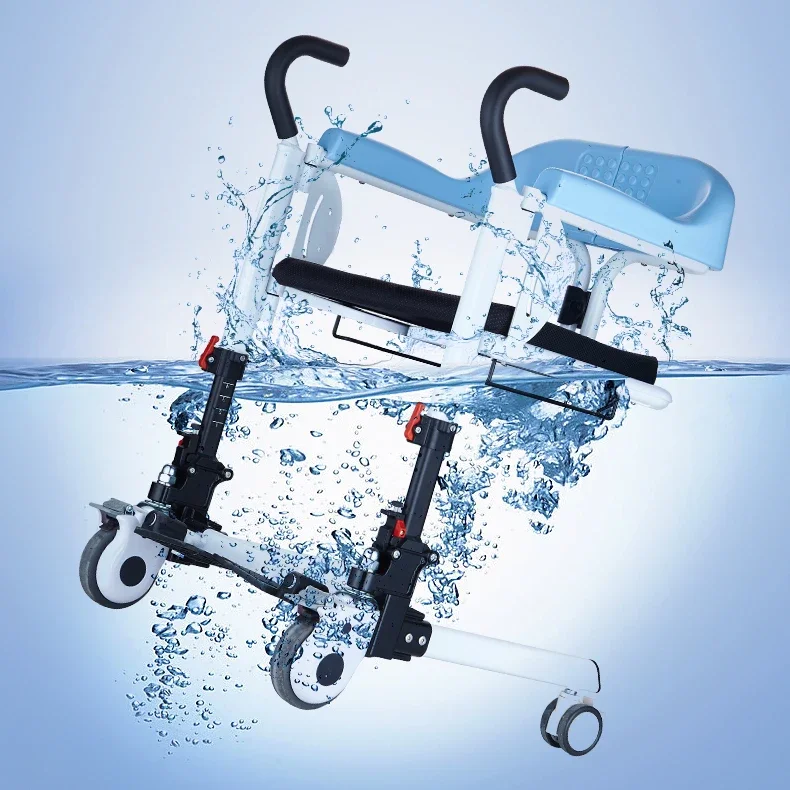 حار بيع مع صوان نقل المرحاض قابل للتعديل كرسي حمام مستشفى التمريض لكبار السن والمعاقين التسليم السريع