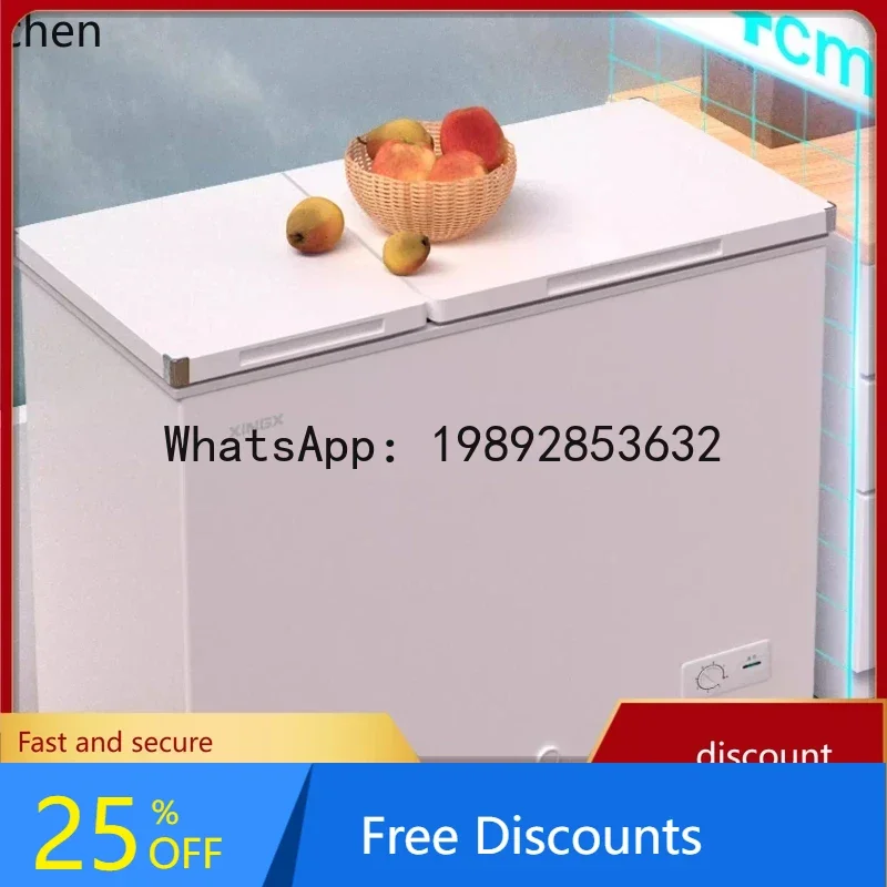 

AB Freezer Refrigerator Dual-use Frost-free Horizontal Dual-temperature Fresh-keeping Refrigerator