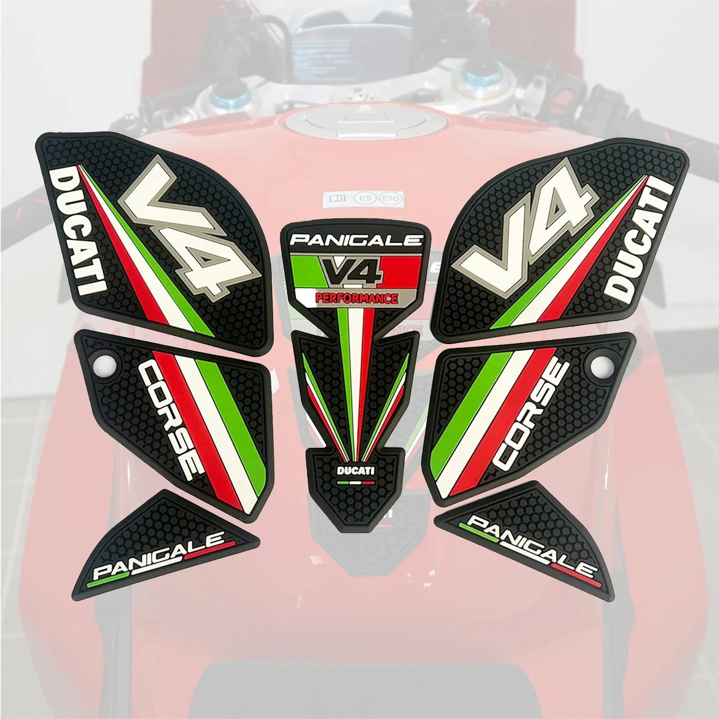 

PANIGALE V4S V4R V4SP2 For Ducati Panigale V4 S R SP2 New Motorcycle Accessories Fuel Tank Pad Sticker Decals 2022 2023