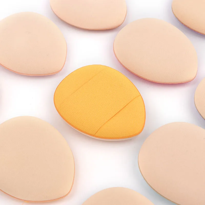 10pcs Mini Cosmetic Cushion Puff cottom pad Concealer Foundation Air Cushion Detail Finger Puff Set Makeup Sponge Beauty Tool