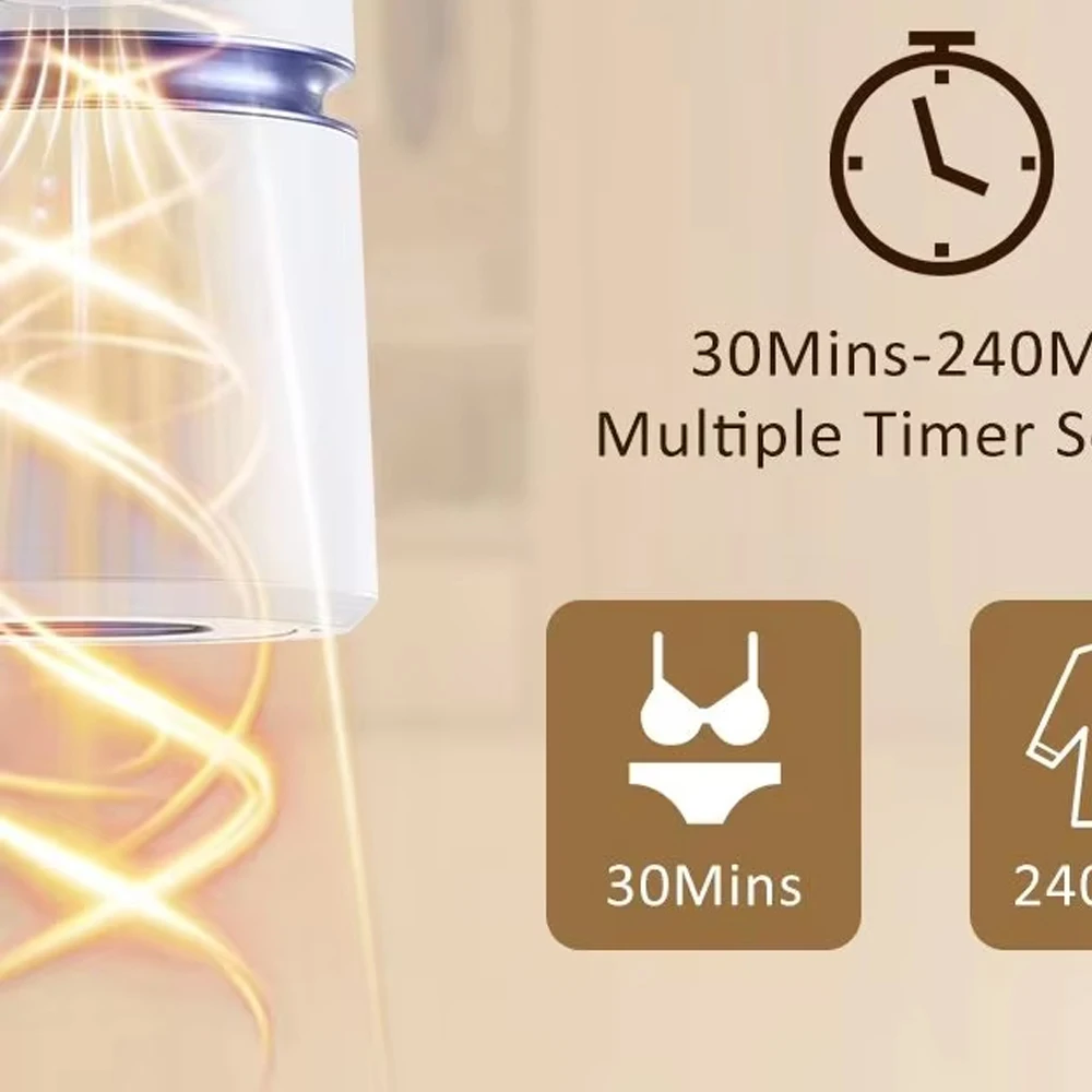 مجفف ملابس كهربائي للسفر والمنزل مجفف ملابس محمول للملابس الخفيفة مجفف غسيل محمول 220 فولت آلة تجفيف حقيبة جافة