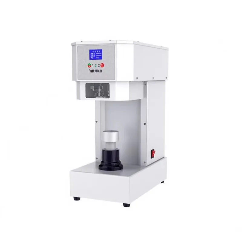 Semi-Automatic Cup Sealing Machine Manual Pet Metal Plastic Soda Beverage Tin Cans Seamer Jar Capping Can Sealing Machine