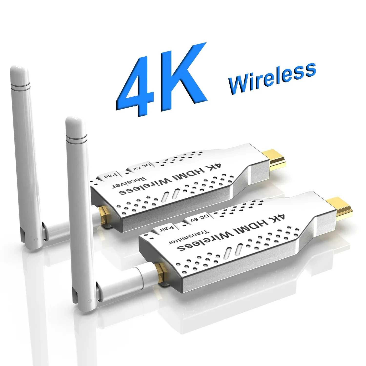 

4k беспроводной HDMI-адаптер для дисплея, аудио-видео передатчик и приемник, удлинитель 4k 30 Гц для портативного ПК, DVD-телевизора, монитора